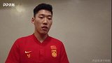 朱辰杰:联赛首球源于平时训练 第1次首发为国出战简直不敢相信