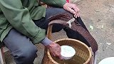 感觉这竹框很吸引人，竟然能装水不漏