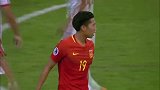 任意球直接破门+头槌攻门 中国U19曾0-2憾负塔吉克斯坦