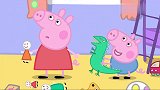 小猪佩奇：佩奇整理房间，却要和猪爸爸比赛，想要得第一名！