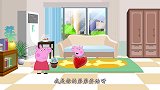除了佩奇，小猪一家都变成了水果人