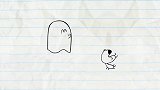 搞笑铅笔人动画：小幽灵终于有朋友了