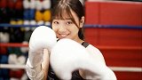 日本可爱又霸气的少女拳击手 只想和她温柔的来一场擂台赛
