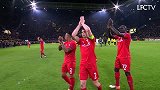欧联-1516赛季-淘汰赛-1/4决赛-第1回合--多特蒙德VS利物浦 克洛普赛后与双方球员和工作人员一一拥抱-花絮