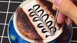 看一眼就学会的咖啡雕花