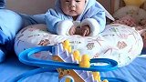 萌娃数鸭子数到流口水