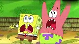 海绵宝宝：看完恐怖电影不敢回家，海绵宝宝派大星太逗了