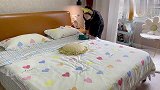 以前不用除螨仪的时候都不知道……干干净净的床铺也只是看着干净