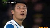 武磊幽灵前插再获绝佳机会 小角度劲射被门将没收