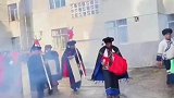 很隆重的节日登场，神秘又震撼的“送火”仪式