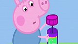 小猪佩奇：乔治不会吹泡泡，猪妈妈教了它一种方法