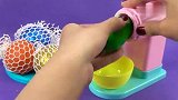 趣味早教小玩具：玩玩软兜球,做美味面条