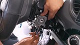 本田CRV解除方向盘锁，加装一健启动。