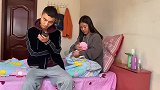 富豪妹妹来家住，丈夫为巴结坐月妻子打地铺，婆婆一巴掌打醒儿子