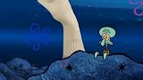 海绵宝宝拿出了一个巨大的臭袜子！这是要做什么