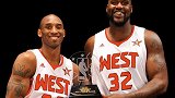 NBA经典回顾：09年全明星OK组合最后的联合 科比奥尼尔双双荣膺MVP