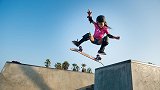 超帅气！10岁滑板女孩冲击东京奥运 她已是欧美体育届新网红