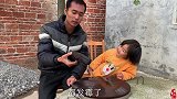 家里发霉的老腊肉，这样吃才叫爽，一口一块，真过瘾