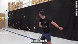 扎气球挑战，扎破气球有多爽