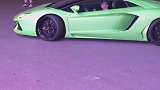 小姐姐开保时捷和兰博基尼实力飙车后的养生真是贫穷限制了我的想象力 这波操作稳了
