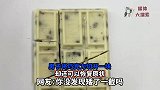 男子将巧克力切开一块，却还可以恢复原状