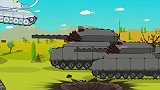 坦克世界动画：独自摧毁雪地坦克大军！可小坦克受伤了怎么办