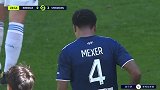 第29分钟波尔多球员梅歇尔黄牌