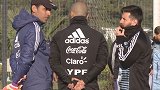 中超悍将阿根廷地位显著 训练中只有他与梅西形影不离