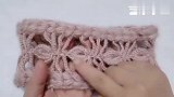 简单的花型钩发带 保暖还美观教学简单