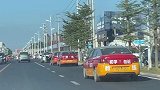 驾校私自使用驾考路段练车，造成道路拥堵