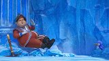 冰雪女王：好漂亮的冰雪城堡，一只小企鹅闯的祸吗