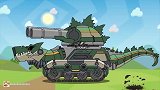 坦克世界搞笑动画：两发子弹就打伤了中系坦克