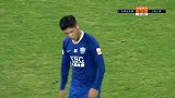 陈蒲远距离任意球罚向禁区 刘鑫瑜旱地拔葱头槌攻门顶偏