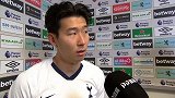 PP体育采访孙兴慜：对波叔离开感到伤心 已和穆帅聊了很多