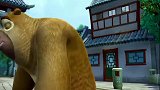 熊大熊二城里偷吃小笼包，结果被全城人喊打