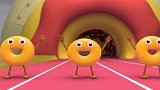 《宝宝巴士美食总动员》甜甜圈比赛，怕游泳的参赛者居然得了冠军