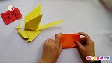 手把手带你玩转幼儿园亲子手工折纸DIY-凤凰