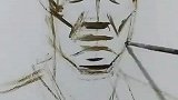 今天录制演示一张油画男青年头像 ，喜欢的画友记得关注我哦！