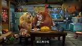 熊出没：强哥为何连撞墙三次？而且爬在地上眼睛乱转呢？