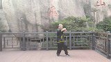简单直接实效咏春寻桥，看出手的速度，十几年的功底。日照五莲山