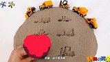 工程车玩具：挖掘机，推土机，搅拌车，拆车来配对