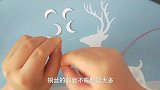 手工缠花教程「第三十八期」仙鹤赏梅发簪下半部分：腊梅花缠法