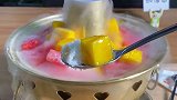 一款夏天吃不流汗的火锅冰美食 甜品 雪花冰