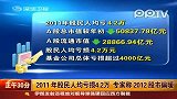 2011年股民人均亏损4.2万专家称2012股市偏暖