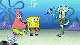 章鱼哥忍无可忍，吹溜溜笛反击海绵宝宝派大星