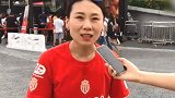 摩纳哥美女球迷：今晚3-0夺冠！ 最喜欢法尔考了