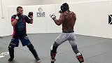 UFC258倒计时头条主赛下：盖奇陪同乌斯曼备战基情满满