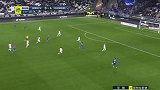 下半场补时第1分钟斯特拉斯堡球员达科斯塔射门 - 被扑