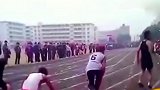 同学，你确定你是来跑步，不是来搞笑的吗？