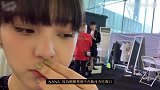 欧阳娜娜的VLOG，女神工作餐有多丰盛？被最后的问题难倒了